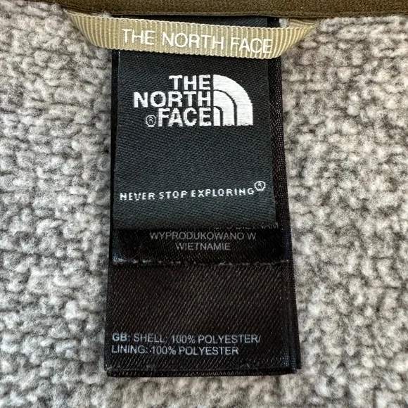 The North Face Crescent Sunset Full Zip Grey Knit Jacket Women’s Size Medium - Picture 8 of 11